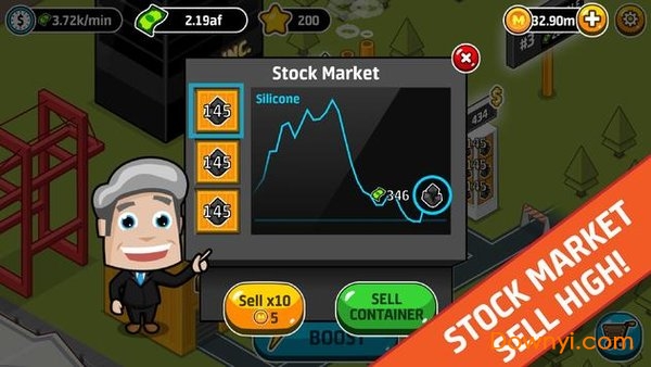 闲置工业世界汉化版(idle industry tycoon)