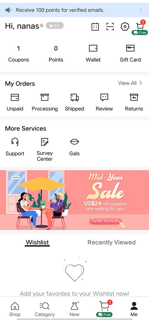 SHEIN(跨境电商平台软件) v13.3.8 安卓版