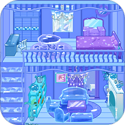冰雪公主娃娃屋布置 冰雪公主娃娃屋布置