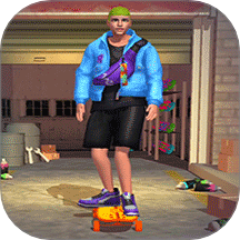 沙盒自由式滑板