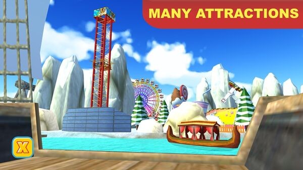 猫主题和游乐园冰手机版(cat theme and amusement ice park)