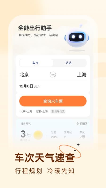 火车票易查表