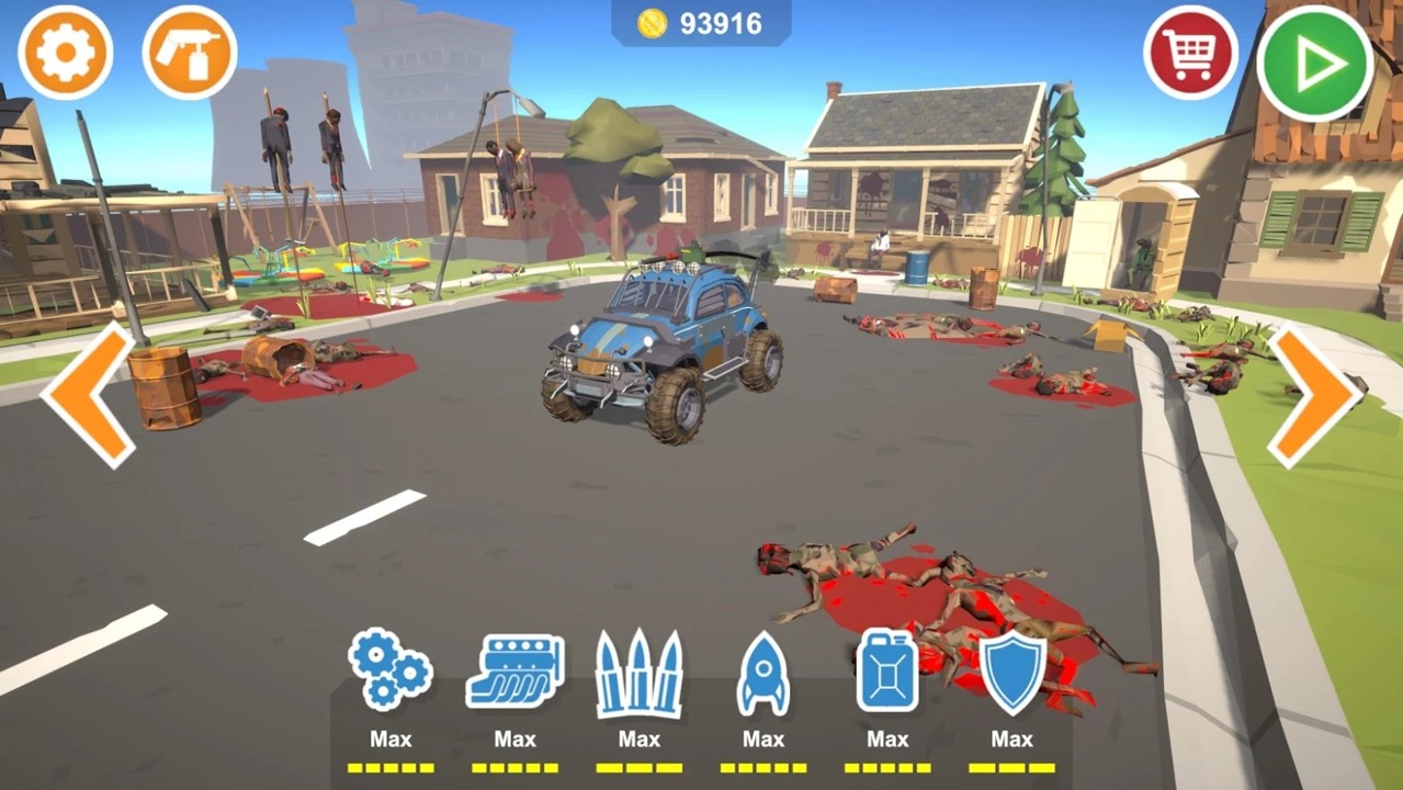 Crazy Zombie Driver(疯狂的僵尸司机)