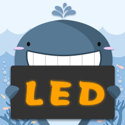 手持弹幕led显示屏