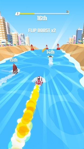 摩托艇竞速游戏(Flippy Race) 摩托艇竞速游戏(Flippy Race)