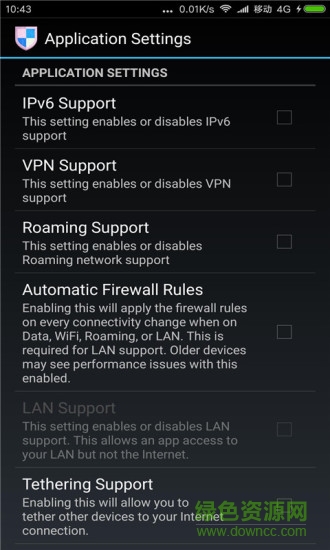 免root流量防火墙汉化版(noroot data firewall) 免root流量防火墙汉化版(noroot data firewall)