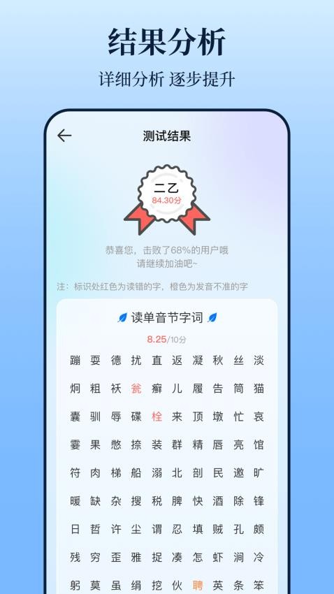 普通话测试iTest题库
