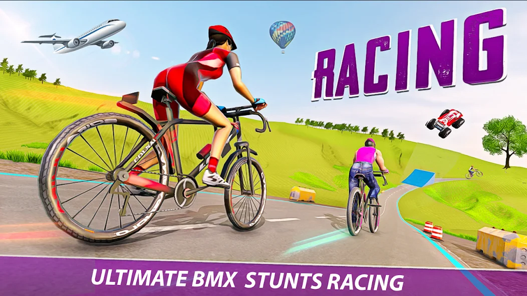 自行车竞速BMX骑手 自行车竞速BMX骑手