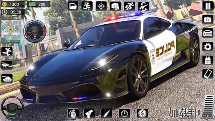 警车追捕
