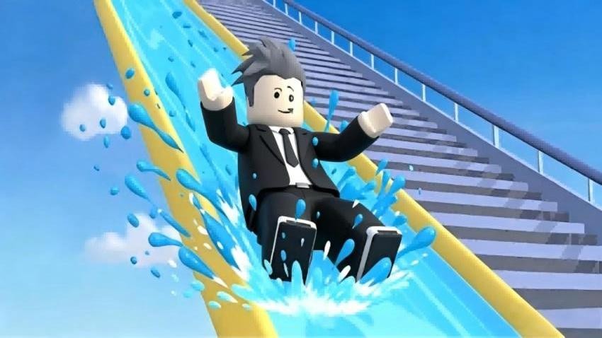 水上乐园滑梯挑战