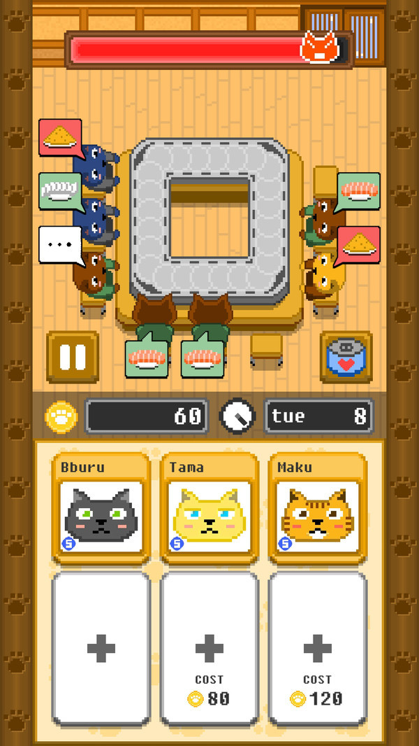 像素寿司店游戏