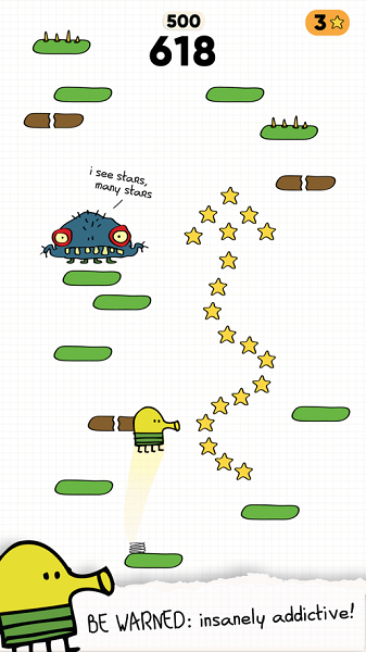 涂鸦跳跃2官方最新版(Doodle Jump 2)