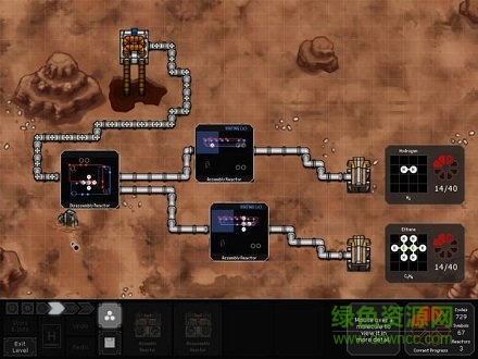 太空化学汉化版(SpaceChem Demo) 太空化学汉化版(SpaceChem Demo)