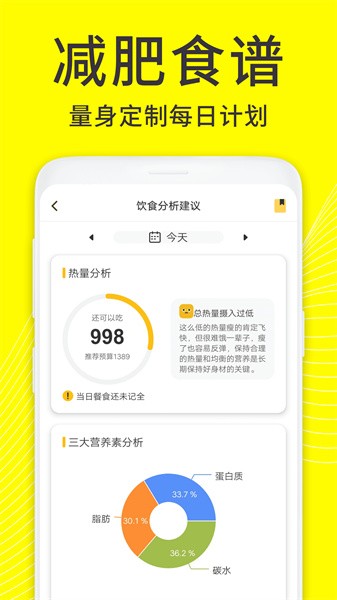 闪电减肥饮食记录 闪电减肥饮食记录