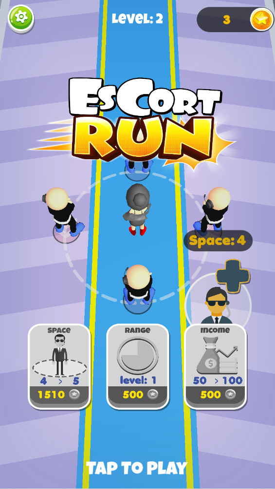 护航奔跑最新版(Escort Run) 1.0安卓版