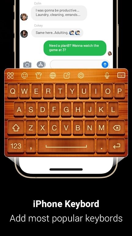 仿ios13键盘输入法(KeyBoard For Iphone 13)