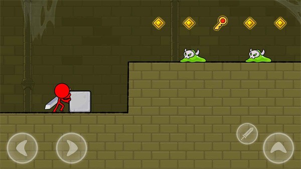 Red Stickman: Stick Adventure