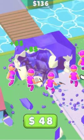 闲置的石头矿工(Idle Stone Miner)