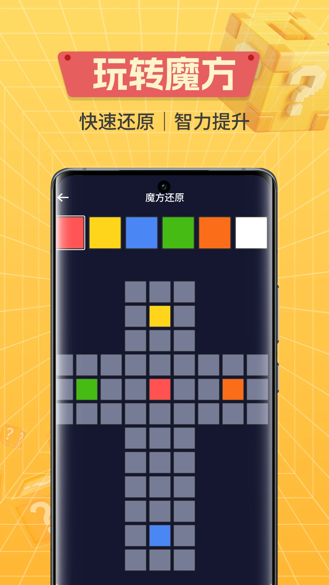 魔方还原快解