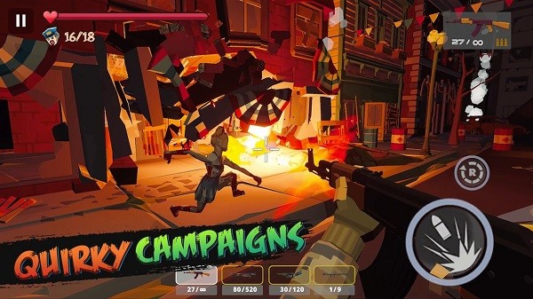 像素僵尸射击游戏(zombie poly) 像素僵尸射击游戏(zombie poly)