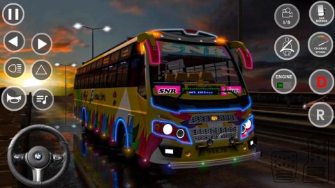 Public Tourist Bus City Games