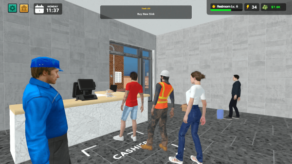 Flush&Go Management Simulator
