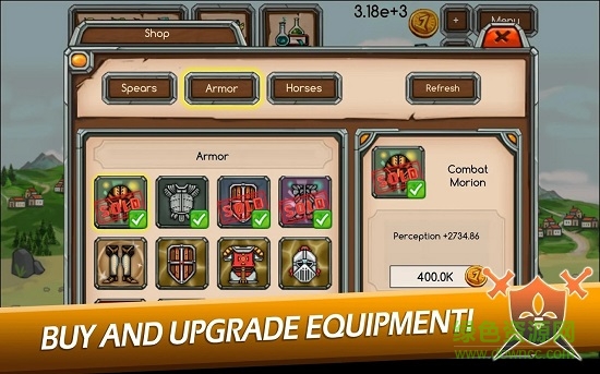 放置骑士争霸最新版(Knight Joust Idle Tycoon)