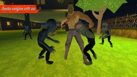 用斧头杀死僵尸(Zombie warfare with axe) 用斧头杀死僵尸(Zombie warfare with axe)