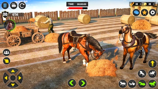 马车运输出租车游戏(Horse Cart Transport Taxi Game)