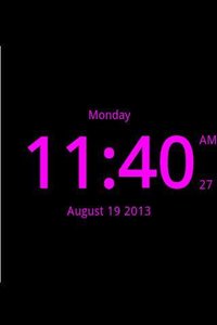 数字时钟动态主题(Digital Clock Live Wallpaper-7)