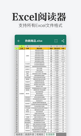 Excel文件查看器