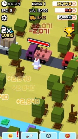 十字路口愤怒Crossy Road Rage