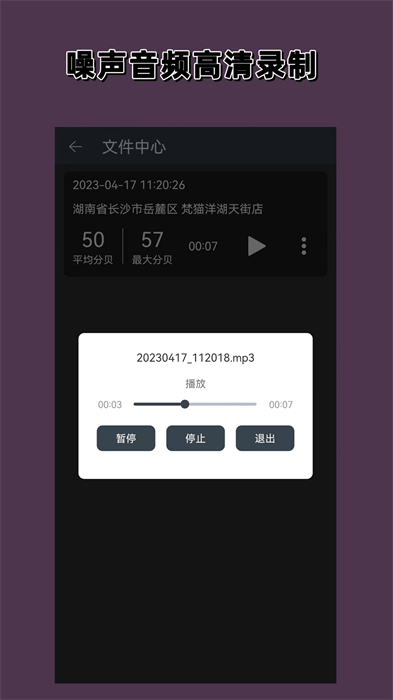 噪声分贝计 噪声分贝计