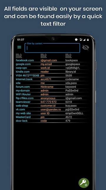 简单的密码管理器app 简单的密码管理器app
