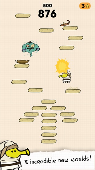 涂鸦跳跃2中文版(doodle jump2)