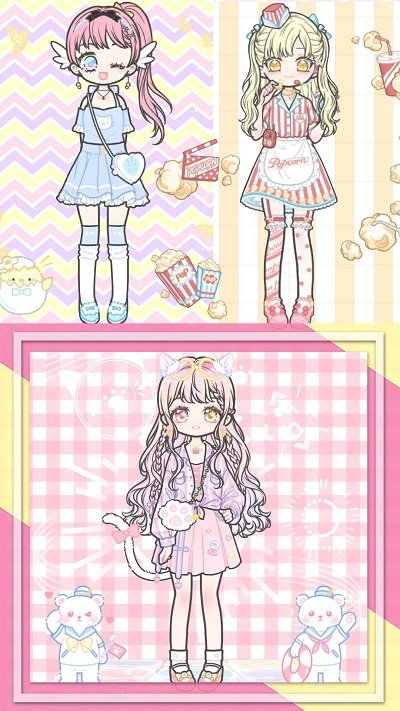 装扮校园少女