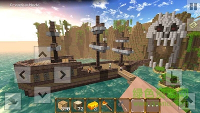 我的海盗船世界中文破 解版(Pirate Craft)