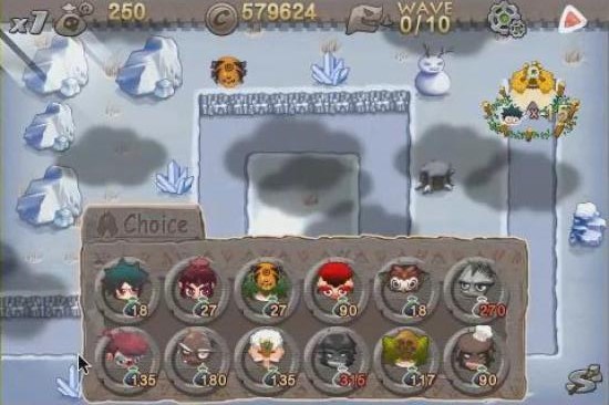 原始人塔防手机版(stone defense)