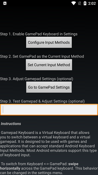传说之下gamepad虚拟键盘