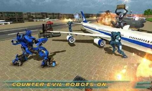 飞车变形金刚战争修改版(flying car war robot transformer)