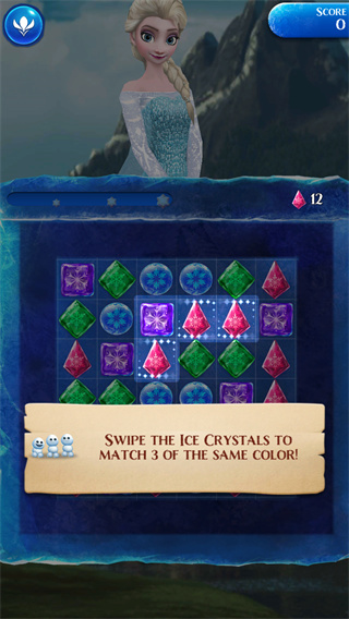 Frozen Free Fall