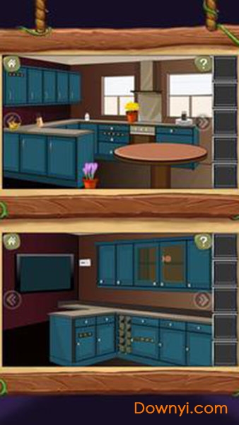 逃出蓝色可爱房间