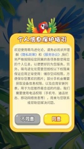 萌鸟进化论