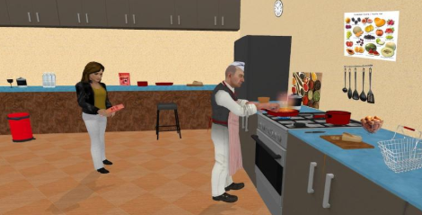 Virtual Waitress Simulator: Hotel Manager