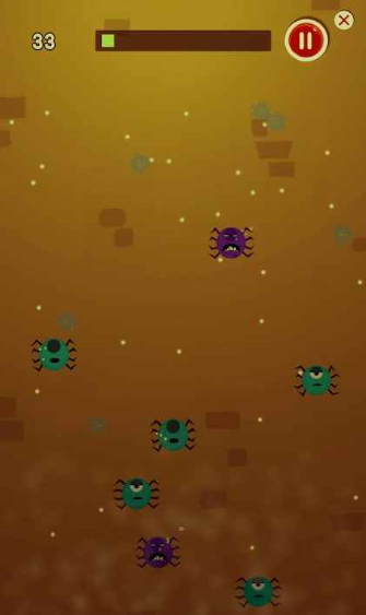 Crazy Sleepy Spiders