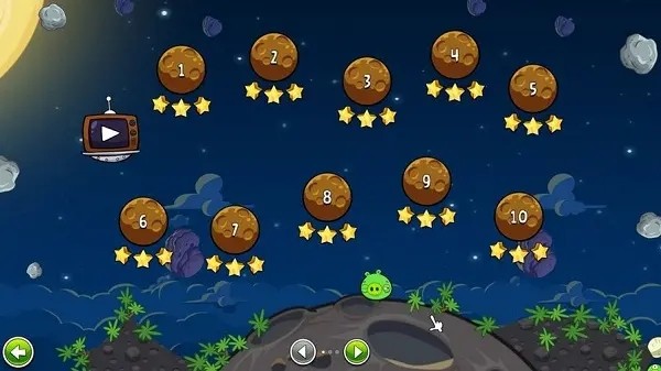 愤怒的小鸟太空版HD