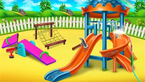 Amusement Park Cleaning & Repair