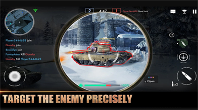 Tank Warfare: PvP Battle Game