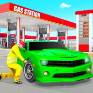 Gas Station Car Driving