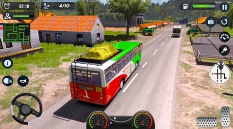 Modern Grand City Coach Bus 3D